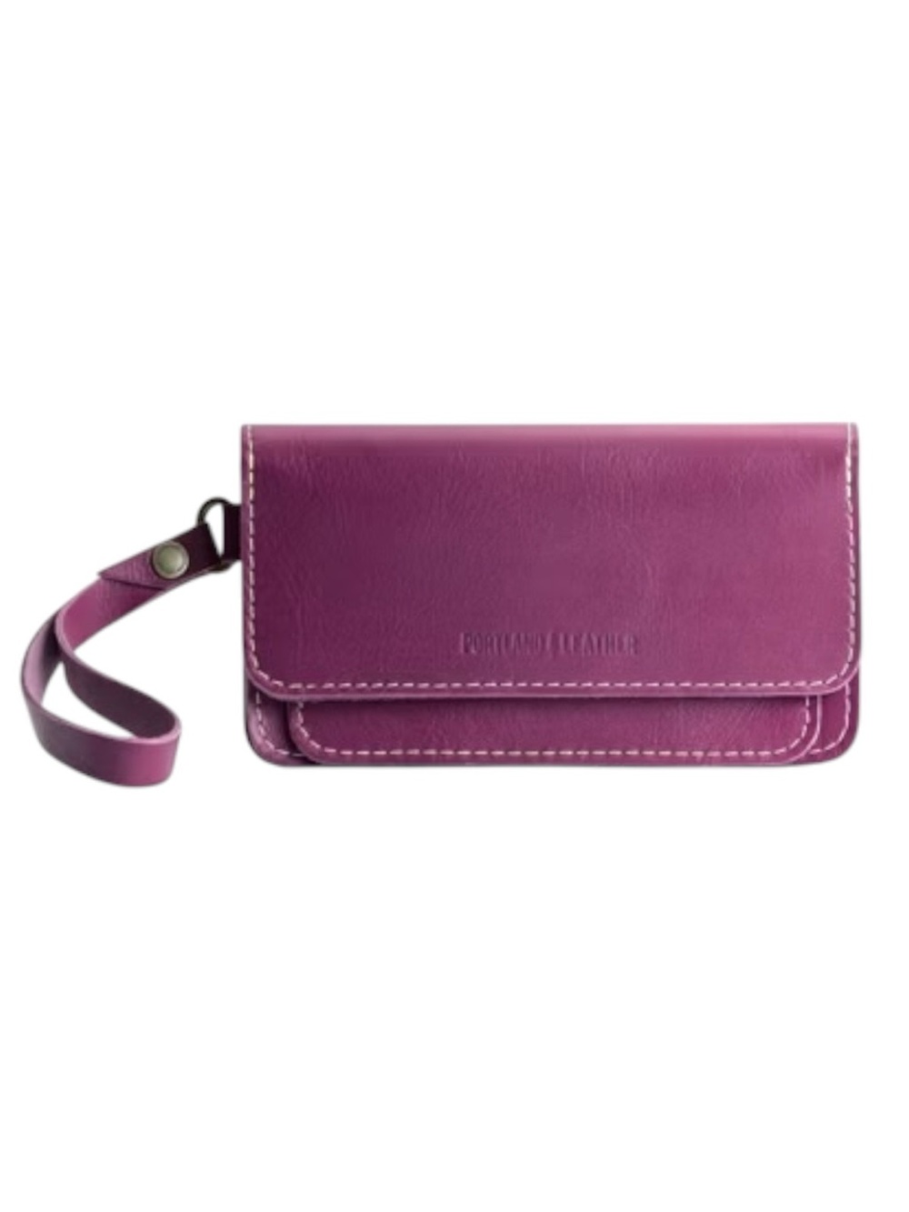 NWOT Portland Leather Lily Wristlet - Sweet Pea Wristlet